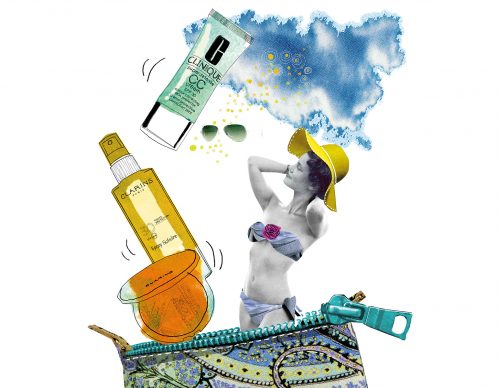 Montage Photo et illustration, illustratrice AGA - Agence Mil-Pat Storyboard Roughman
