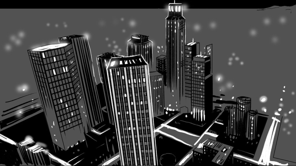 BALISE ALT - Storyboard Armani Bruno Tesse • Agence Mil-pat Roughmen & Illustrateurs