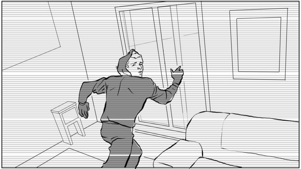 Storyboard Homiris n°4 Bruno Tesse • Agence Mil-pat Roughmen & Illustrateurs