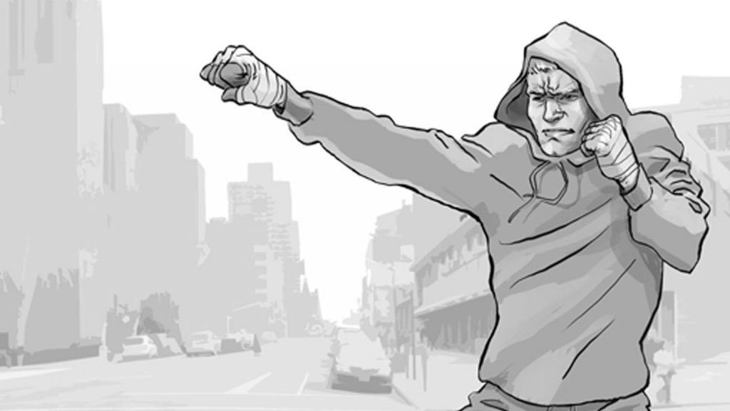 Storyboard Wavestone n°3 Bruno Tesse • Agence Mil-pat Roughmen & Illustrateurs