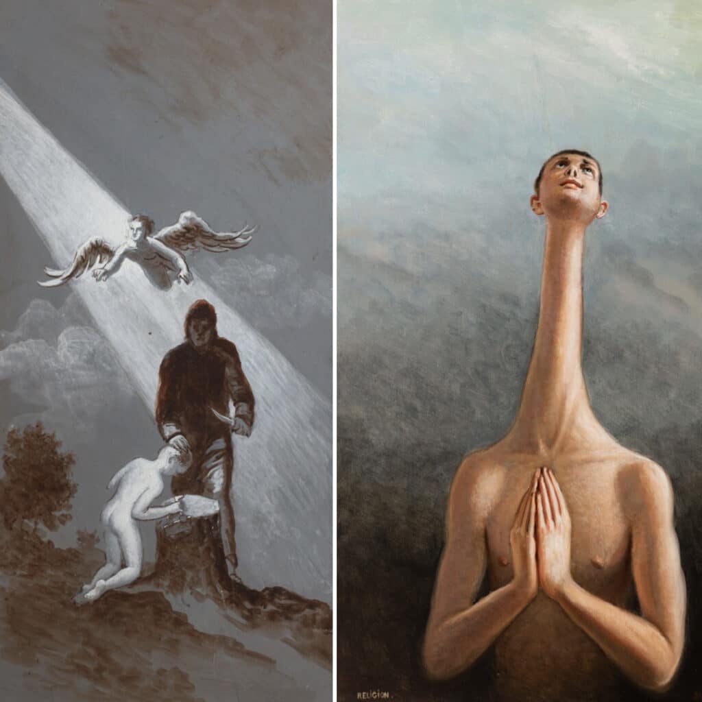 Illustration copiste letellier religion agence roughman illustrateur mil pat