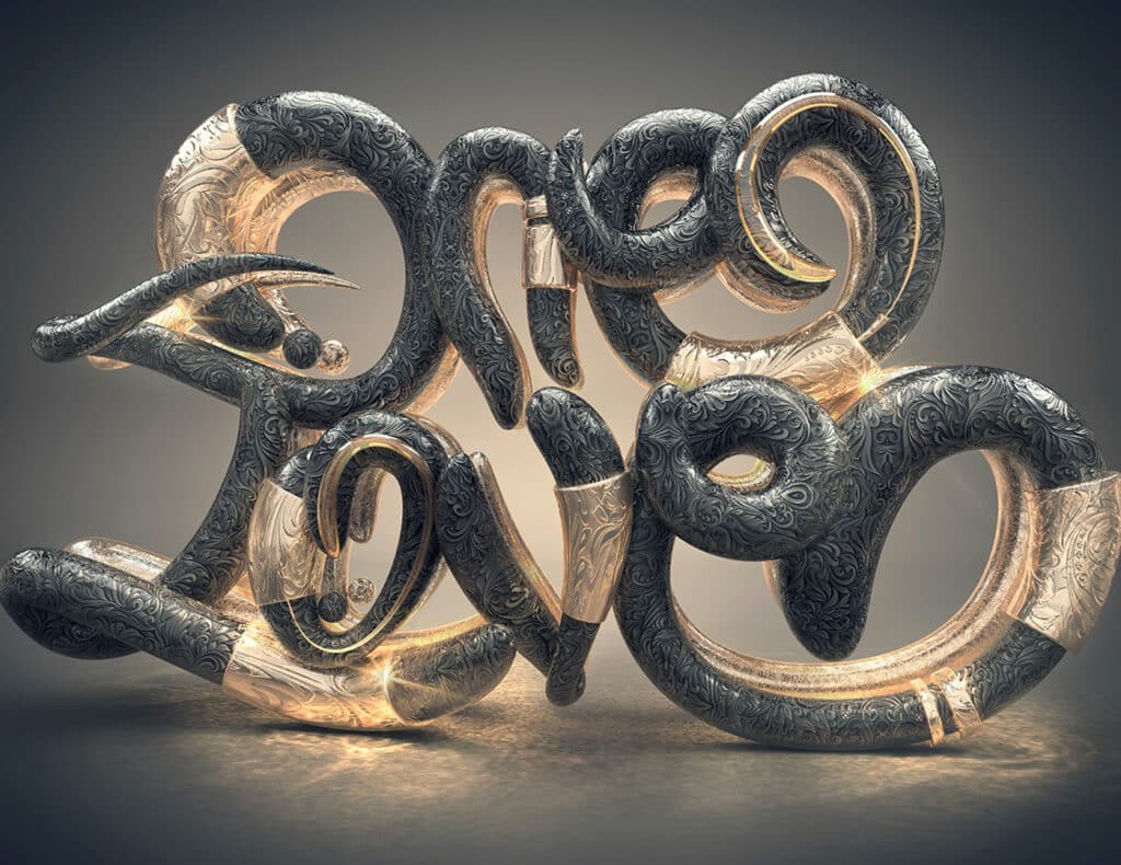 illustration typo 3d alexis persani 01 agence roughman illustrateur mil pat