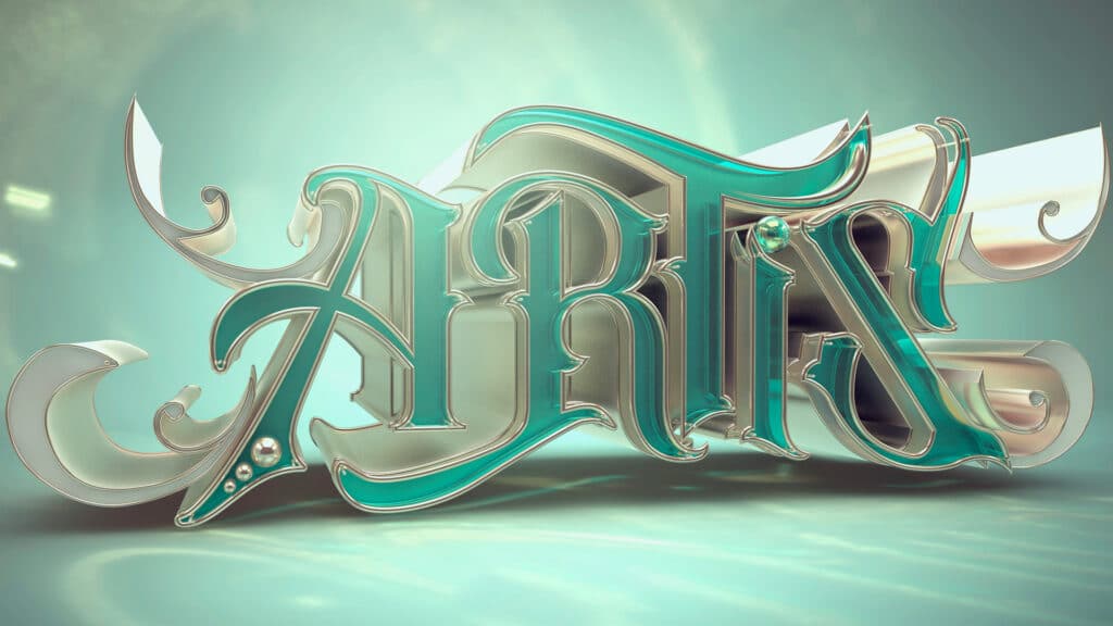 illustration typo 3d alexis persani 06 agence roughman illustrateur mil pat