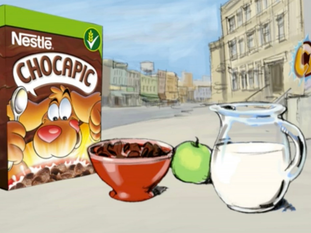Animatic max carnevale chocapic Agence Mil-Pat illustrateurs et roughmen