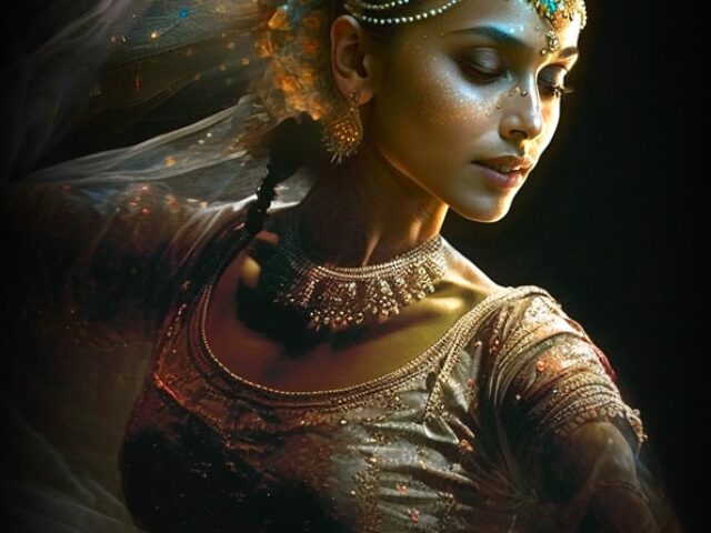 photomontage aliaspauline affiche spectacle danse la bayadere agence roughman illustrateur mil pat