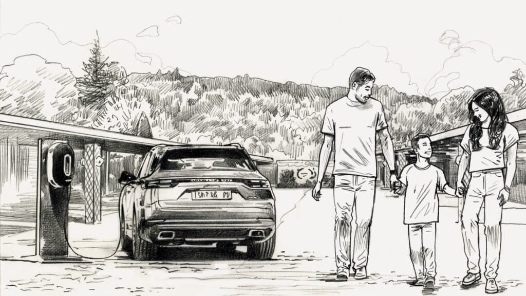 roughs renaud garreta porsche 3 agence roughman illustrateur mil pat