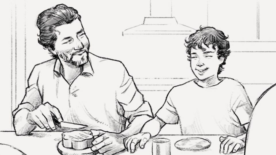 Storyboard bruno tesse saint albray 01 agence roughman illustrateur mil pat