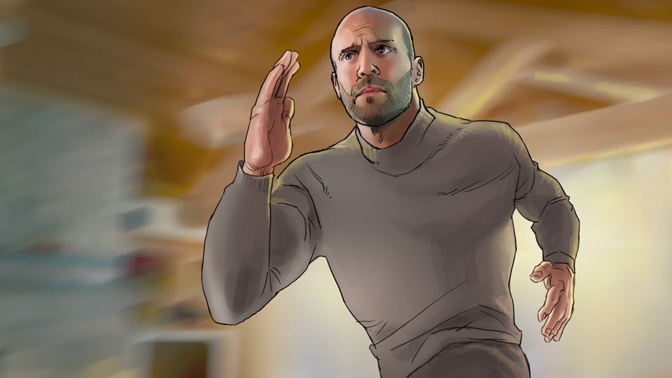 Storyboard bruno tesse sector alarme 05 agence roughman illustrateur mil pat