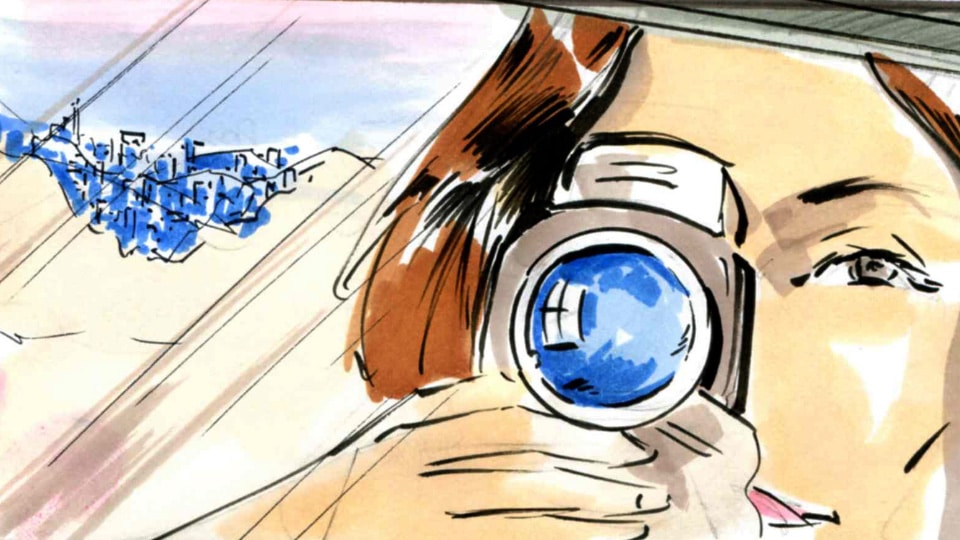 Storyboard fred peltier armani 02 agence roughman illustrateur mil pat