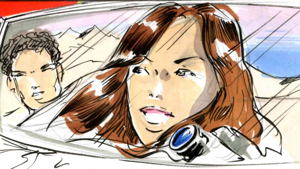Storyboard fred peltier armani 04 agence roughman illustrateur mil pat