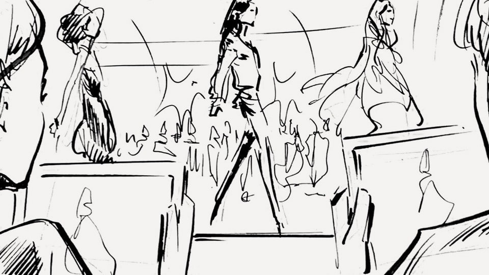 storyboard fred peltier balmain 02 agence roughman illustrateur mil pat