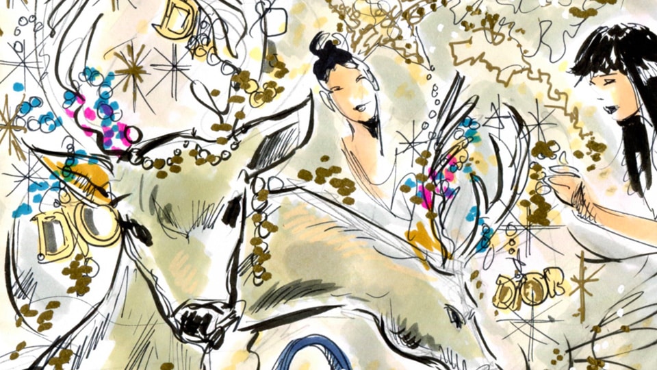 Storyboard fred peltier dior bag 4 agence roughman illustrateur mil pat