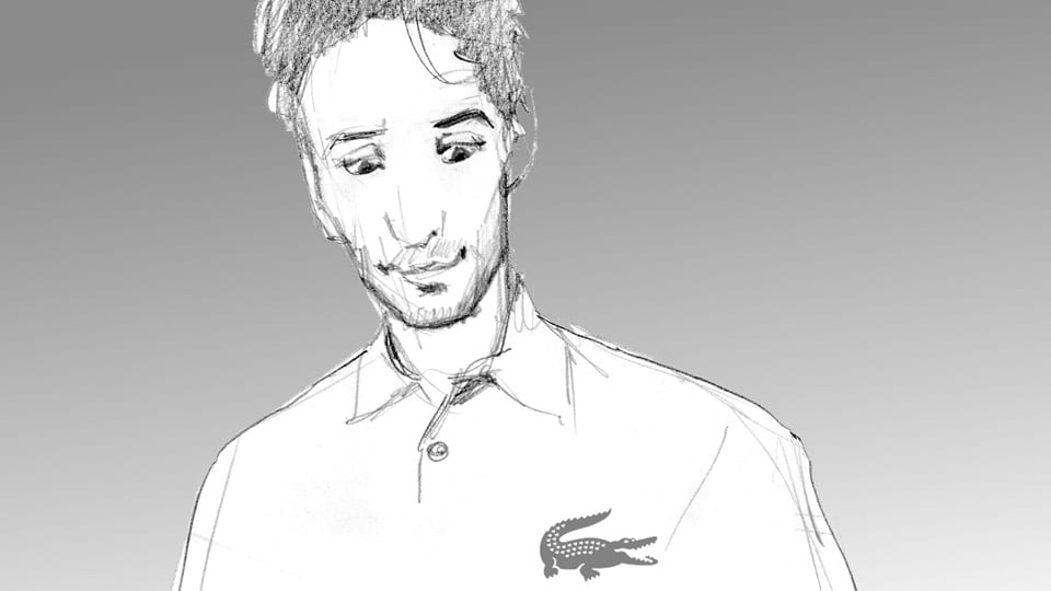 storyboard max carnevale lacoste 08 agence roughman illustrateur mil pat