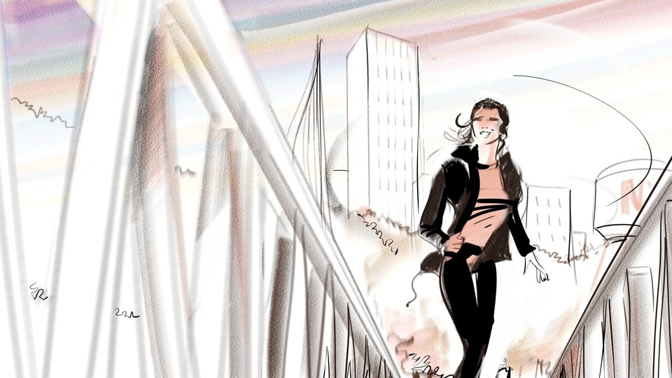 Storyboard pierre roux decathlon 07 agence roughman illustrateur mil pat