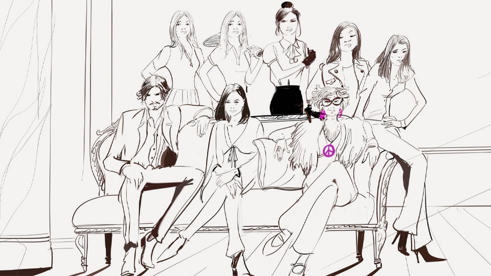 Storyboard pierre roux loreal 01 agence roughman illustrateur mil pat