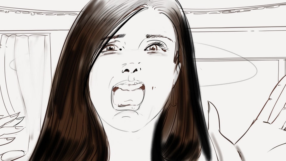 Storyboard pierre roux loreal 03 agence roughman illustrateur mil pat