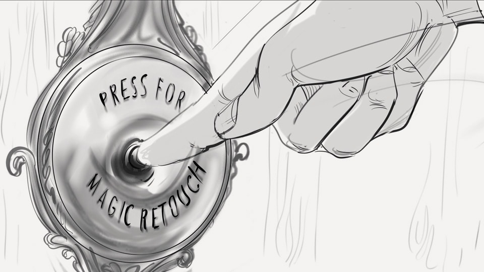 Storyboard pierre roux loreal 04 agence roughman illustrateur mil pat
