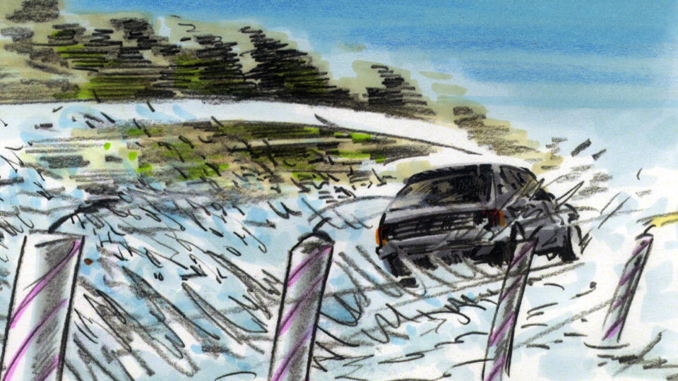storyboard renaud garreta peugeot 02 agence roughman illustrateur mil pat