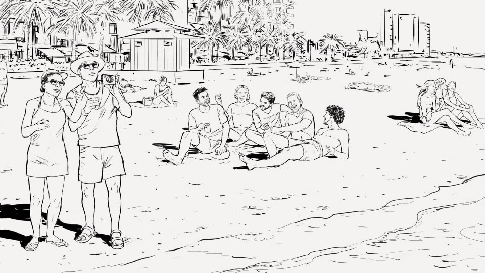 Storyboard fred rochambeau alcome 01 agence roughman illustrateur mil pat