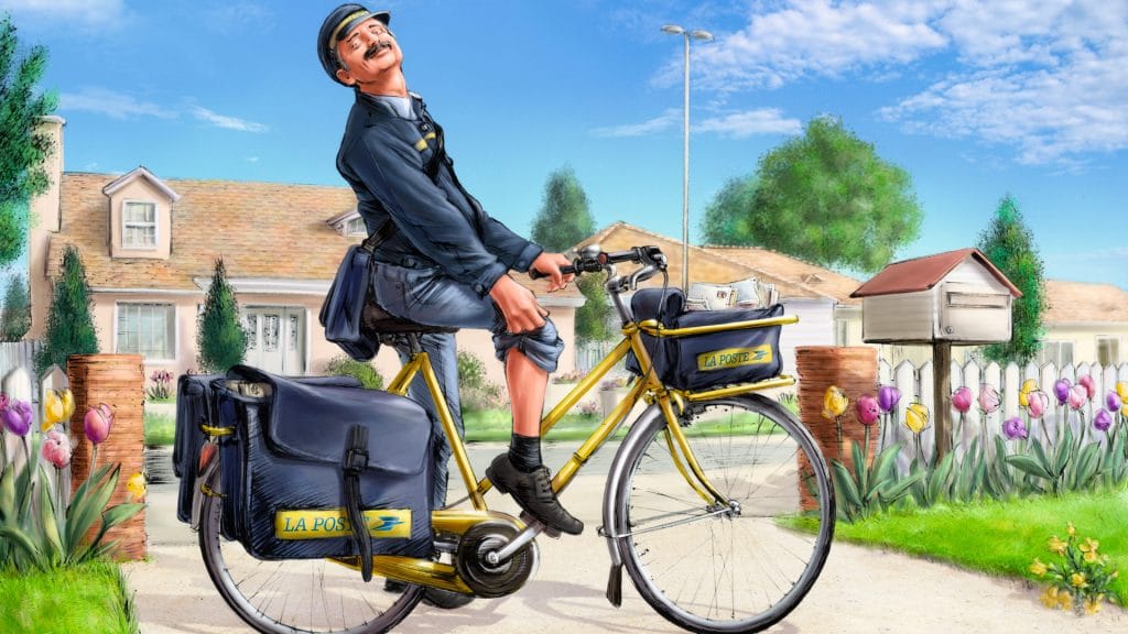 colorisation La poste sylvie agence milpat Agence illustrateur roughmen Mil Pat