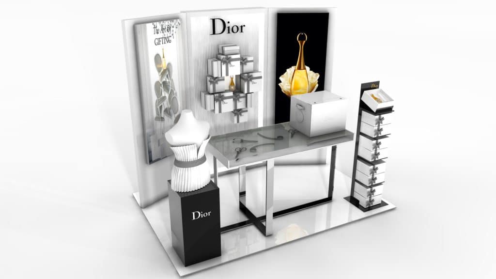 illustration 3D dior olivierglon agence milpat Agence illustrateur roughmen Mil Pat