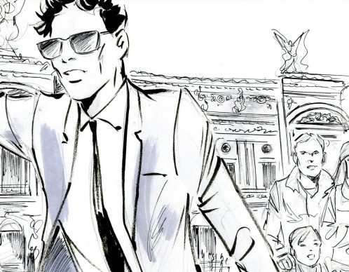 rough police 1 fredpeltier agence mil pat Agence illustrateur roughmen Mil Pat