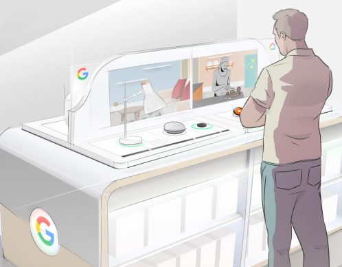 Illustration romain argant google agence illustrateurs roughmen mil pat