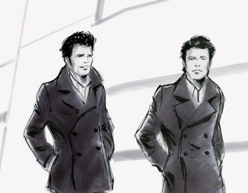 Rough fred peltier yves saint laurent agence illustrateurs roughmen mil pat
