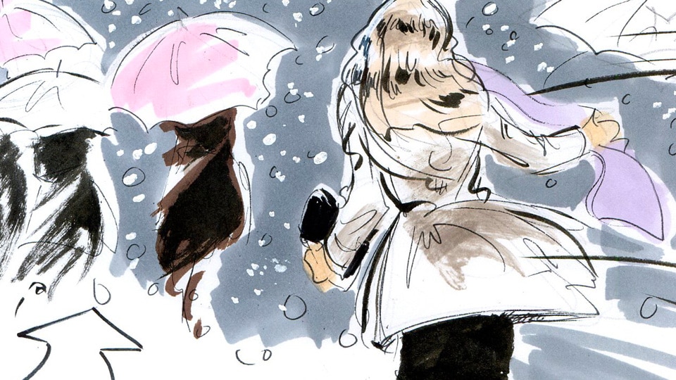 Storyboard fred peltier chanel 04 agence illustrateurs roughmen mil pat