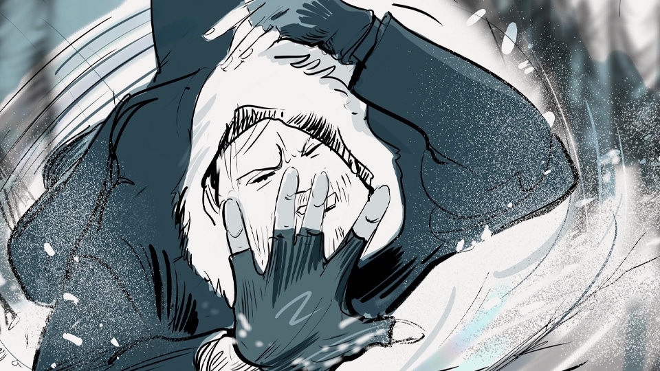 Storyboard pierre roux canada 15 agence illustrateurs roughmen mil pat