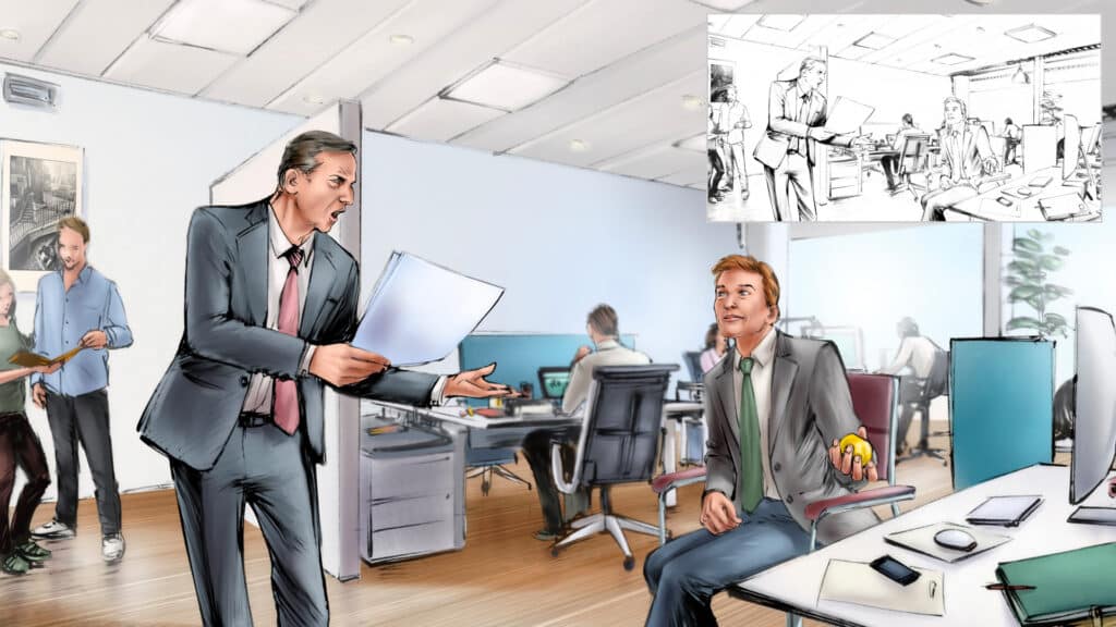 Colorisation sylvie sabater renault agence illustrateurs roughmen mil pat