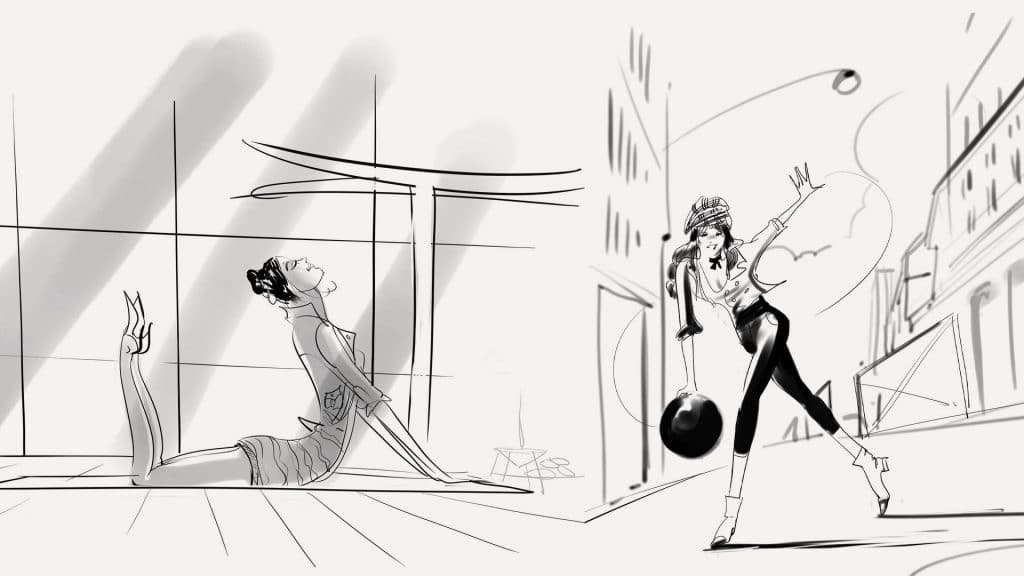 Rough pierre roux chanel 2 Agence Illustrateur Roughman Mil-Pat