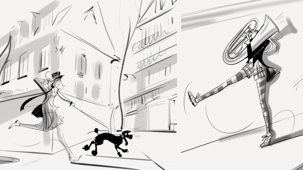 Rough pierre roux chanel Agence Illustrateur Roughman Mil-Pat