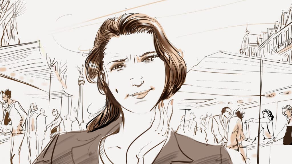 Storyboard pierre roux strepsil 01 • agence roughman illustrateur mil pat