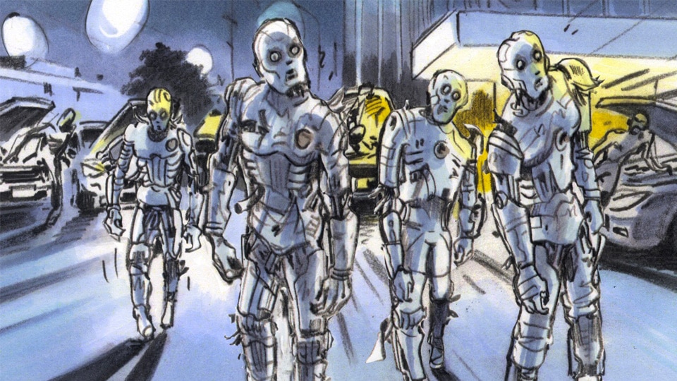 Storyboard renaud garreta total 01 • agence roughman illustrateur mil pat