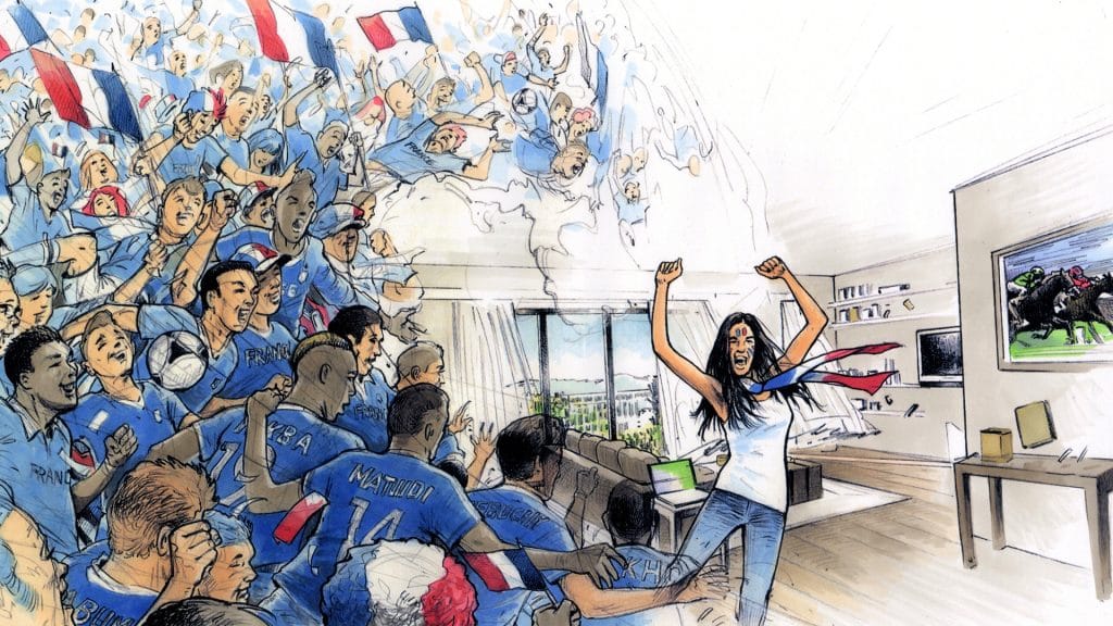 Roughs renaud garreta pmu 1 • agence roughman illustrateur mil pat