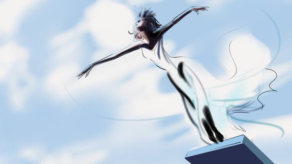 Storyboard pierre roux dior 03 agence roughman illustrateur mil pat
