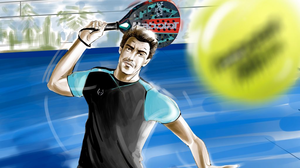 roughs helene metivet babolat 3 agence roughman illustrateur mil pat