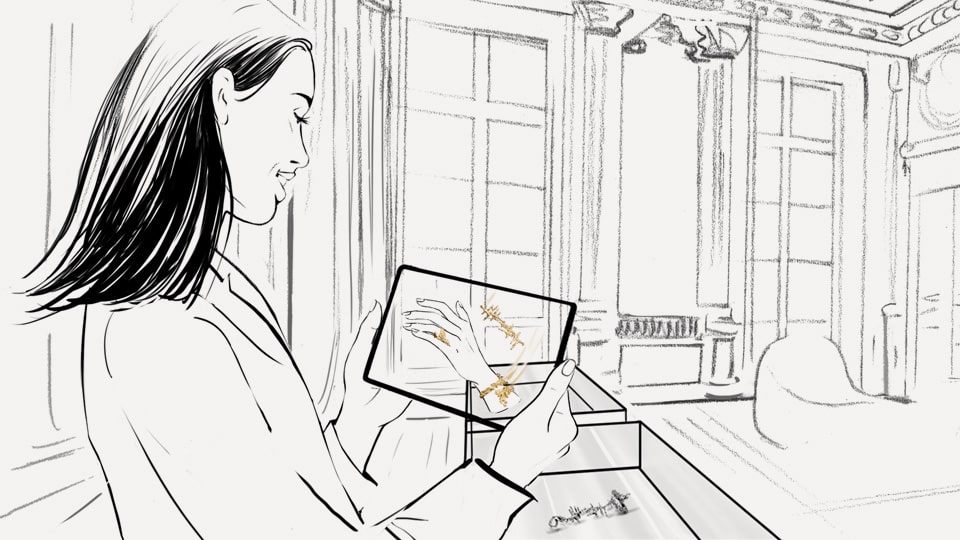 storyboard helene metivet chaumet 05 agence roughman illustrateur mil pat
