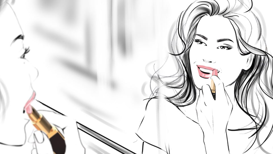 Storyboard helene metivet dior 01 agence roughman illustrateur mil pat