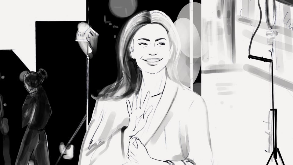 storyboard helene metivet loreal 04 agence roughman illustrateur mil pat