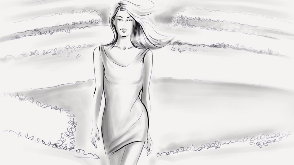 Storyboard helene montivet bulgari 01 agence roughman illustrateur mil pat