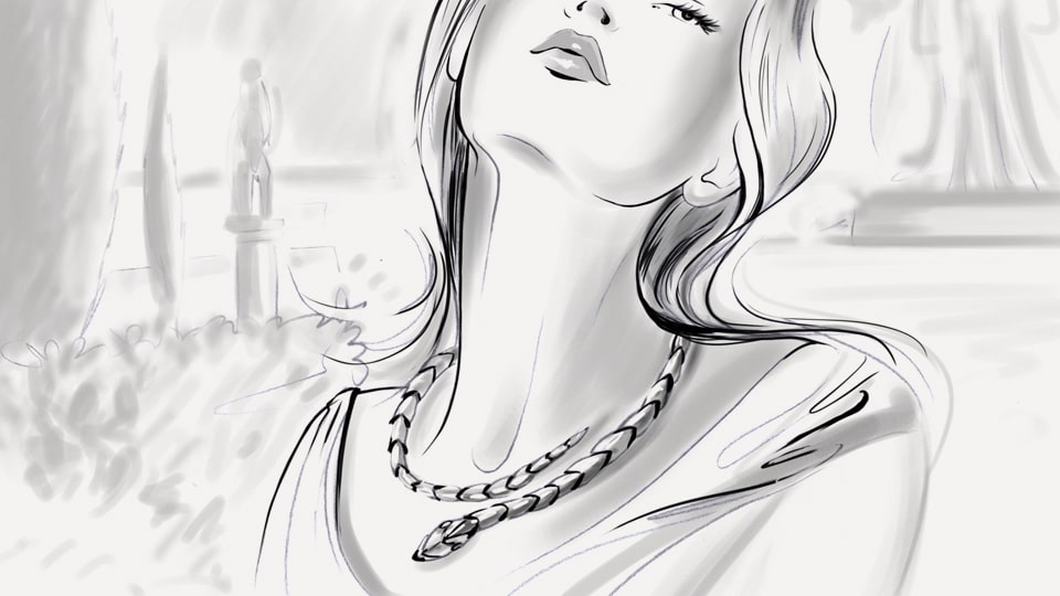 Storyboard helene montivet bulgari 06 agence roughman illustrateur mil pat