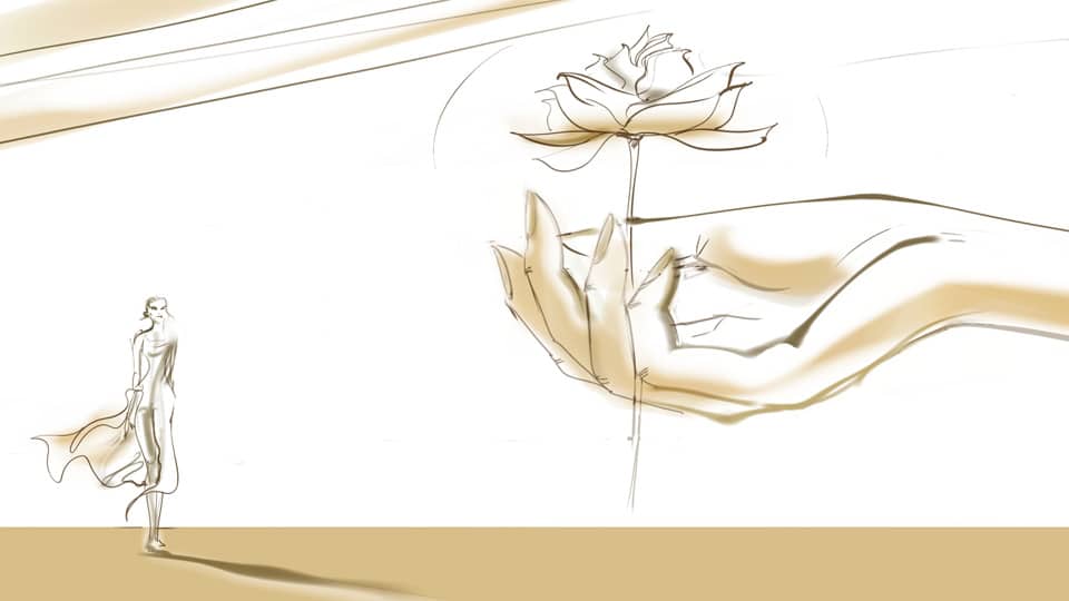Storyboard pierre roux chanel 01 agence roughman illustrateur mil pat