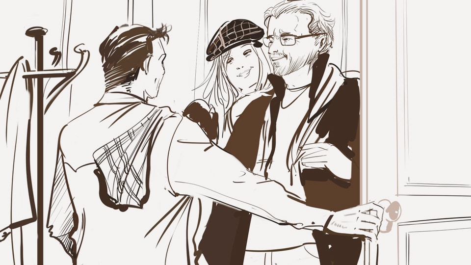 Storyboard pierre roux panzani 03 agence roughman illustrateur mil pat