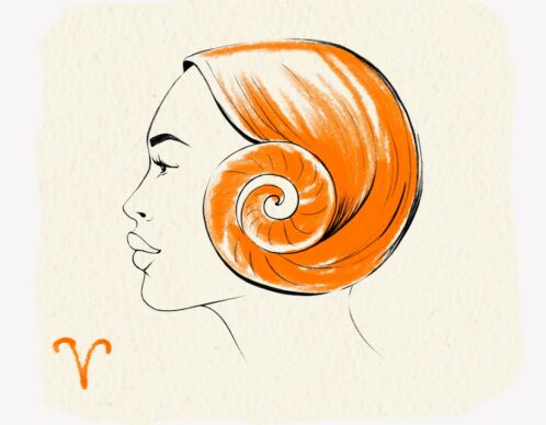 Illustration helene metivet astro belier agence roughman illustrateur mil pat