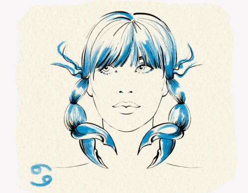 Illustration helene metivet astro cancer agence roughman illustrateur mil pat