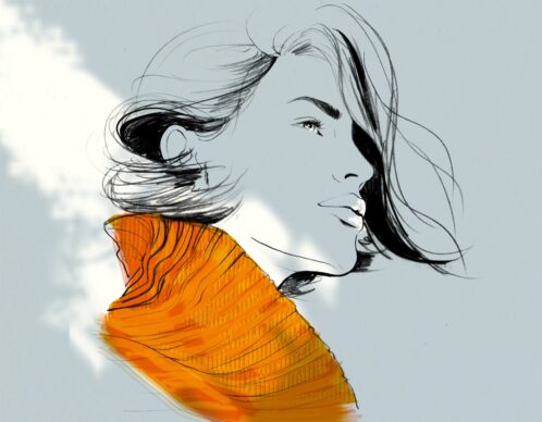 Illustration helene metivet astro mode 1 agence roughman illustrateur mil pat