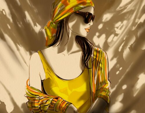 Illustration helene metivet astro mode 2 agence roughman illustrateur mil pat