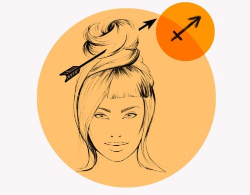 Illustration helene metivet astro sagittaire agence roughman illustrateur mil pat